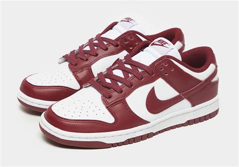 nike damen dunkelrot|Nike Dunk Low Women's Shoes.